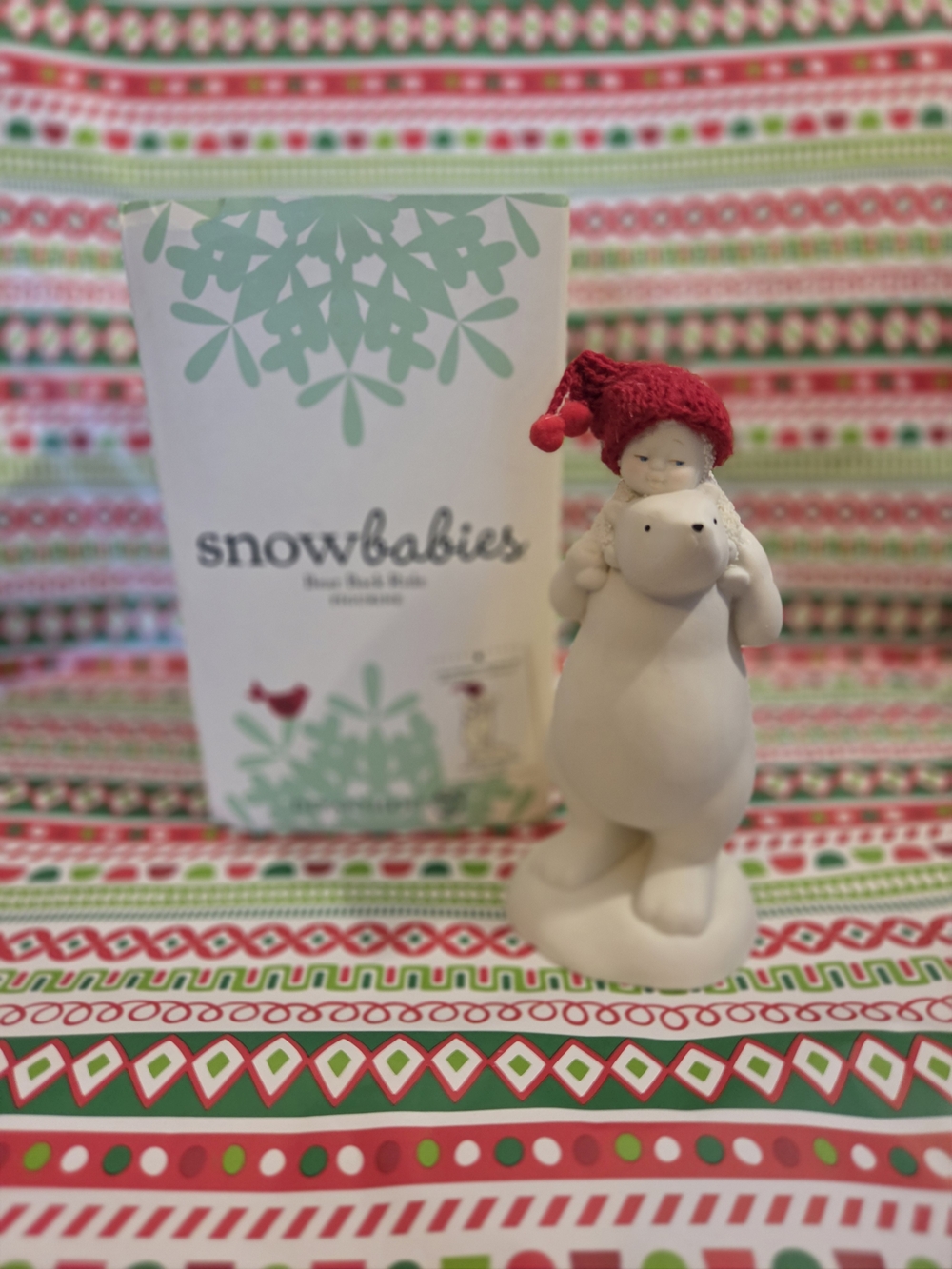 Snow Babies Bear Back Ride